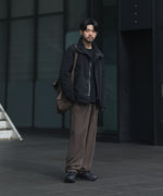 画像をギャラリービューアに読み込む, ATTACHMENT アタッチメントのRY/CO/SI FLANNEL 1TUCK EASY TROUSERS - D.GRAYの公式通販サイトsession福岡セレクトショップ

