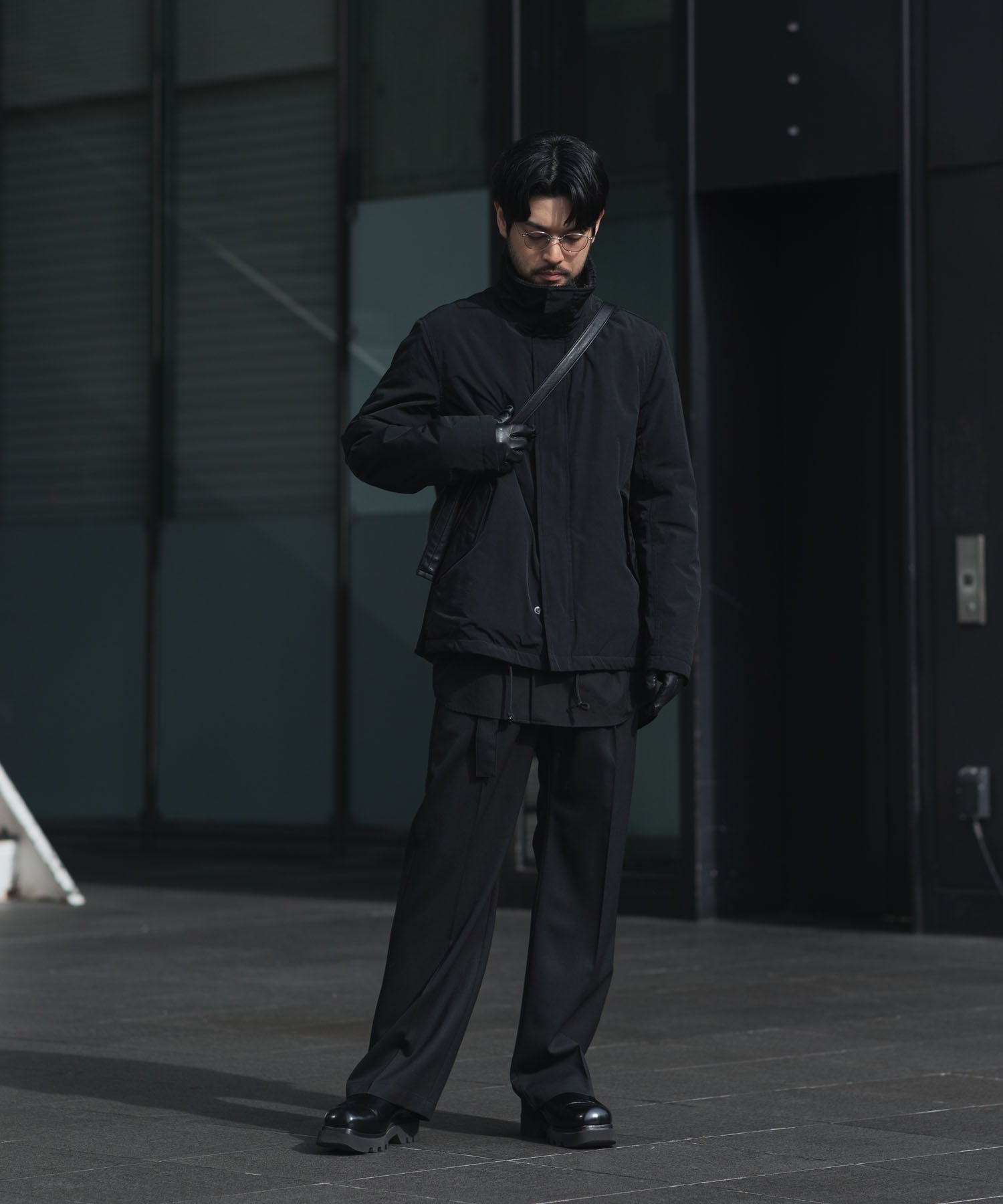 ATTACHMENT アタッチメントのCO/NY WEATHER CLOTH UTILITY JACKET - BLACKの公式通販サイトsession福岡セレクトショップ