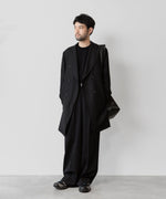 画像をギャラリービューアに読み込む, ssstein(シュタイン)の24AWコレクション WOOL SILK KNIT CREW NECK LS - BLACK 公式通販サイトsession福岡セレクトショップ
