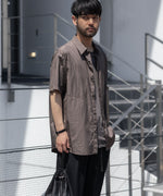 画像をギャラリービューアに読み込む, VEIN ヴェインの140/2 GIZA BROAD S/S SHIRT - L.BROWNの公式通販サイトsession福岡セレクトショップ
