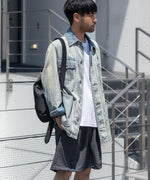 画像をギャラリービューアに読み込む, VEIN ヴェインの11OZ DENIM COVERALL JKT - L.NAVYの公式通販サイトsession福岡セレクトショップ
