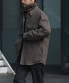 【 ATTACHMENT 】RY/CO/SI FLANNEL PADDING L/S SHIRT - D.GRAY