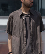 画像をギャラリービューアに読み込む, VEIN ヴェインの140/2 GIZA BROAD S/S SHIRT - L.BROWNの公式通販サイトsession福岡セレクトショップ
