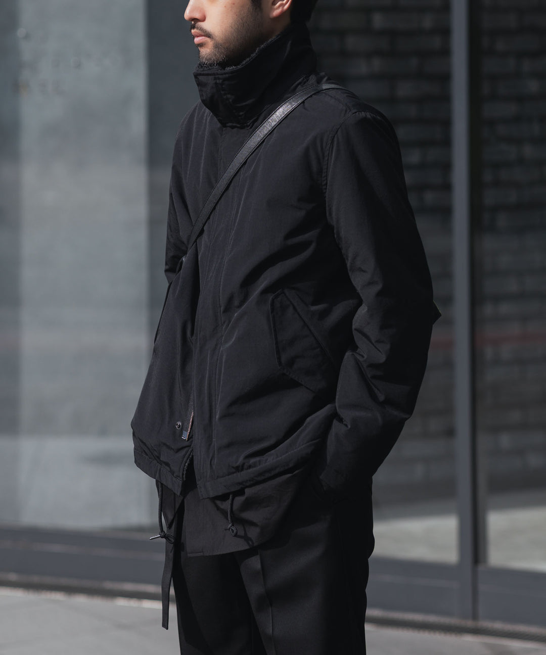 ATTACHMENT アタッチメントのCO/NY WEATHER CLOTH UTILITY JACKET - BLACKの公式通販サイトsession福岡セレクトショップ