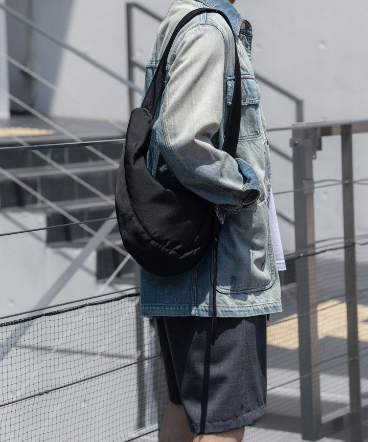 VEIN ヴェインのREVERSE SATIN SHOULDER BAG - BLACKの公式通販サイトsession福岡セレクトショップ