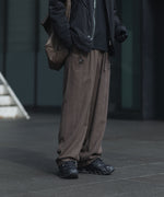 画像をギャラリービューアに読み込む, ATTACHMENT アタッチメントのRY/CO/SI FLANNEL 1TUCK EASY TROUSERS - D.GRAYの公式通販サイトsession福岡セレクトショップ

