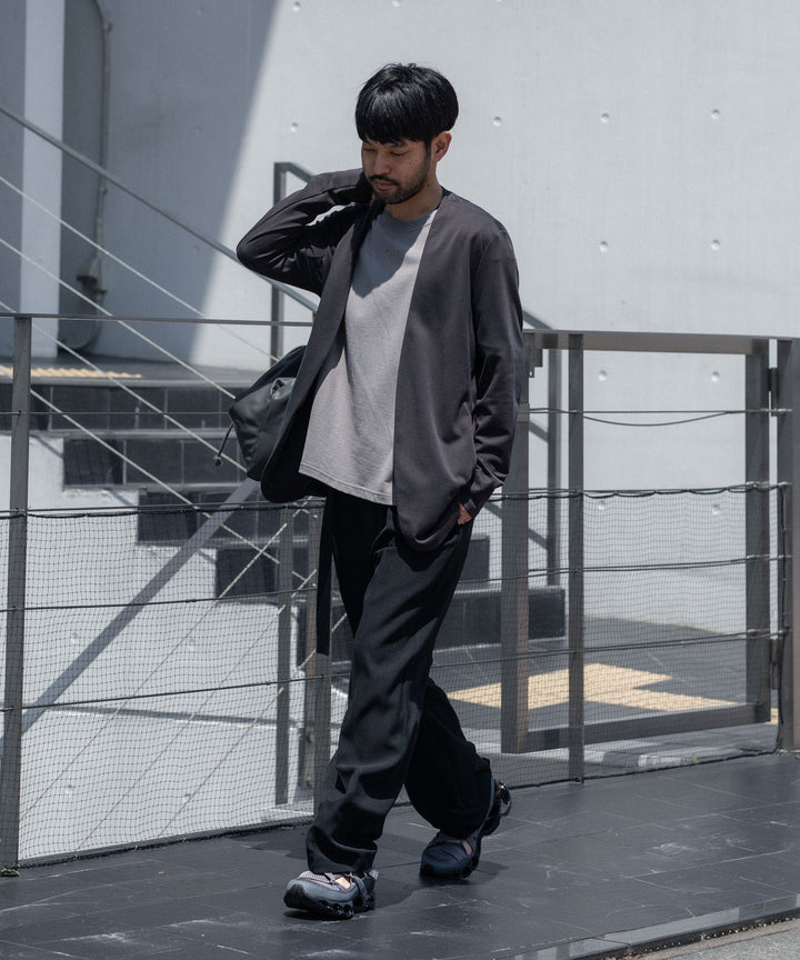 ATTACHMENT / EXCLUSIVE ITEMアタッチメントのPE LIGHT TROPICAL EASY TROUSERS - BLACKの公式通販サイトsession福岡セレクトショップ