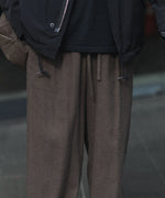 画像をギャラリービューアに読み込む, ATTACHMENT アタッチメントのRY/CO/SI FLANNEL 1TUCK EASY TROUSERS - D.GRAYの公式通販サイトsession福岡セレクトショップ
