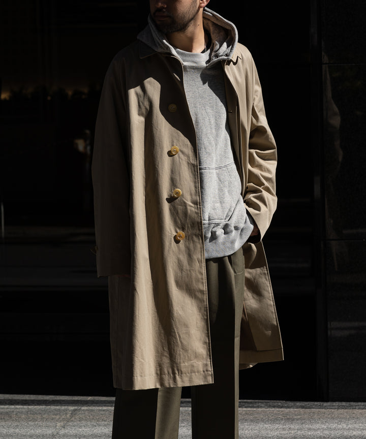【INTÉRIM】HYPER BIG LOOP WHEEL SIDE SEAMLESS AFTER HOODED SWEAT PARKA  インテリム 22aw コレクション 公式通販サイト sessionセッション福岡セレクトショップ