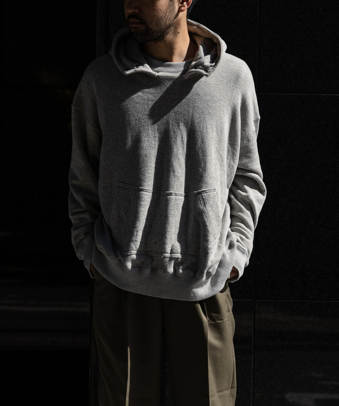 【INTÉRIM】HYPER BIG LOOP WHEEL SIDE SEAMLESS AFTER HOODED SWEAT PARKA  インテリム 22aw コレクション 公式通販サイト sessionセッション福岡セレクトショップ