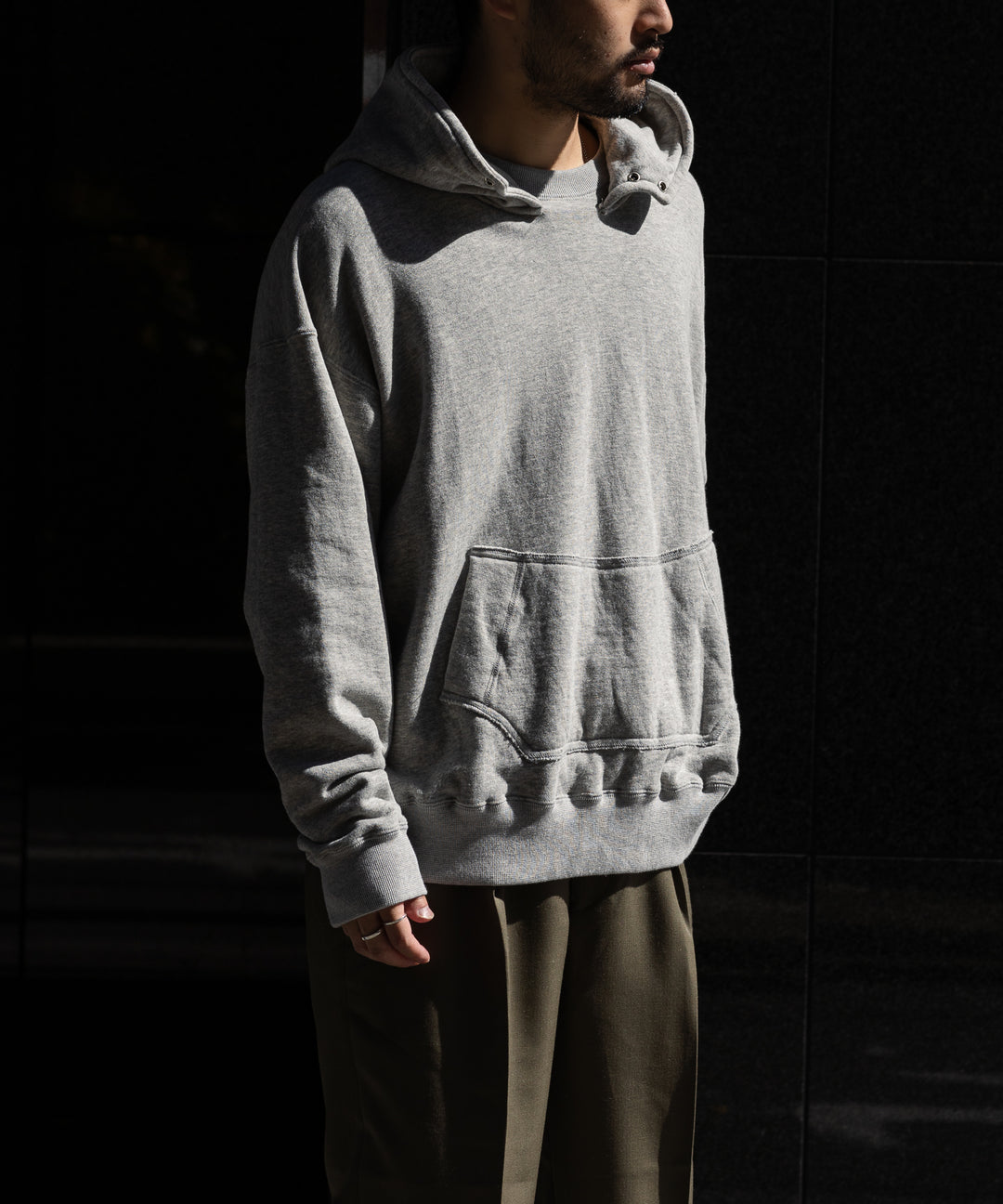 【INTÉRIM】HYPER BIG LOOP WHEEL SIDE SEAMLESS AFTER HOODED SWEAT PARKA  インテリム 22aw コレクション 公式通販サイト sessionセッション福岡セレクトショップ