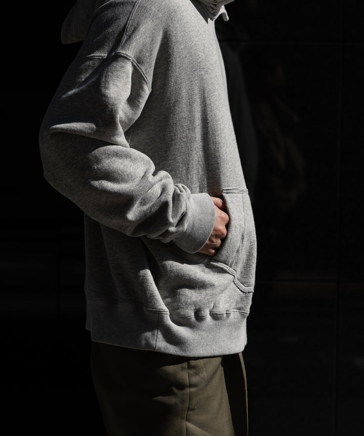【INTÉRIM】HYPER BIG LOOP WHEEL SIDE SEAMLESS AFTER HOODED SWEAT PARKA  インテリム 22aw コレクション 公式通販サイト sessionセッション福岡セレクトショップ