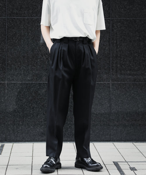 stein】DOUBLE WIDE TROUSERS | 公式通販サイト session(セッション)