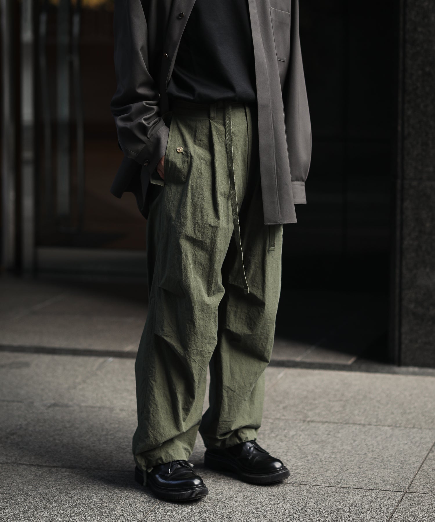 stein】 MILITARY OVER TROUSERS-