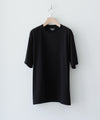 【KANEMASA】HIGH GAUGE TEE - BLACK