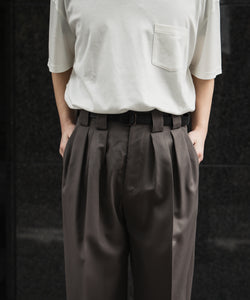 【stein】DOUBLE WIDE TROUSERS