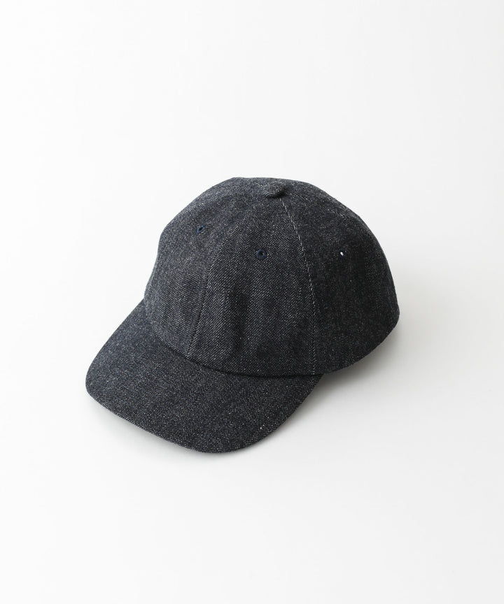 INTÉRIM(インテリム)のHEAVY SHUTTLE DENIM 6P CAP - NAVY