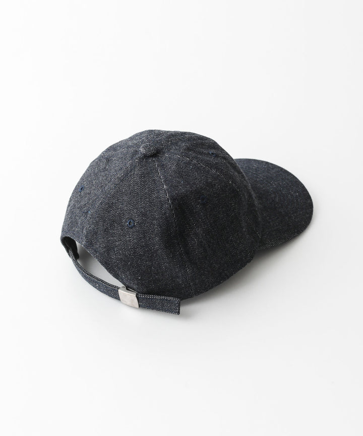 INTÉRIM(インテリム)のHEAVY SHUTTLE DENIM 6P CAP - NAVY