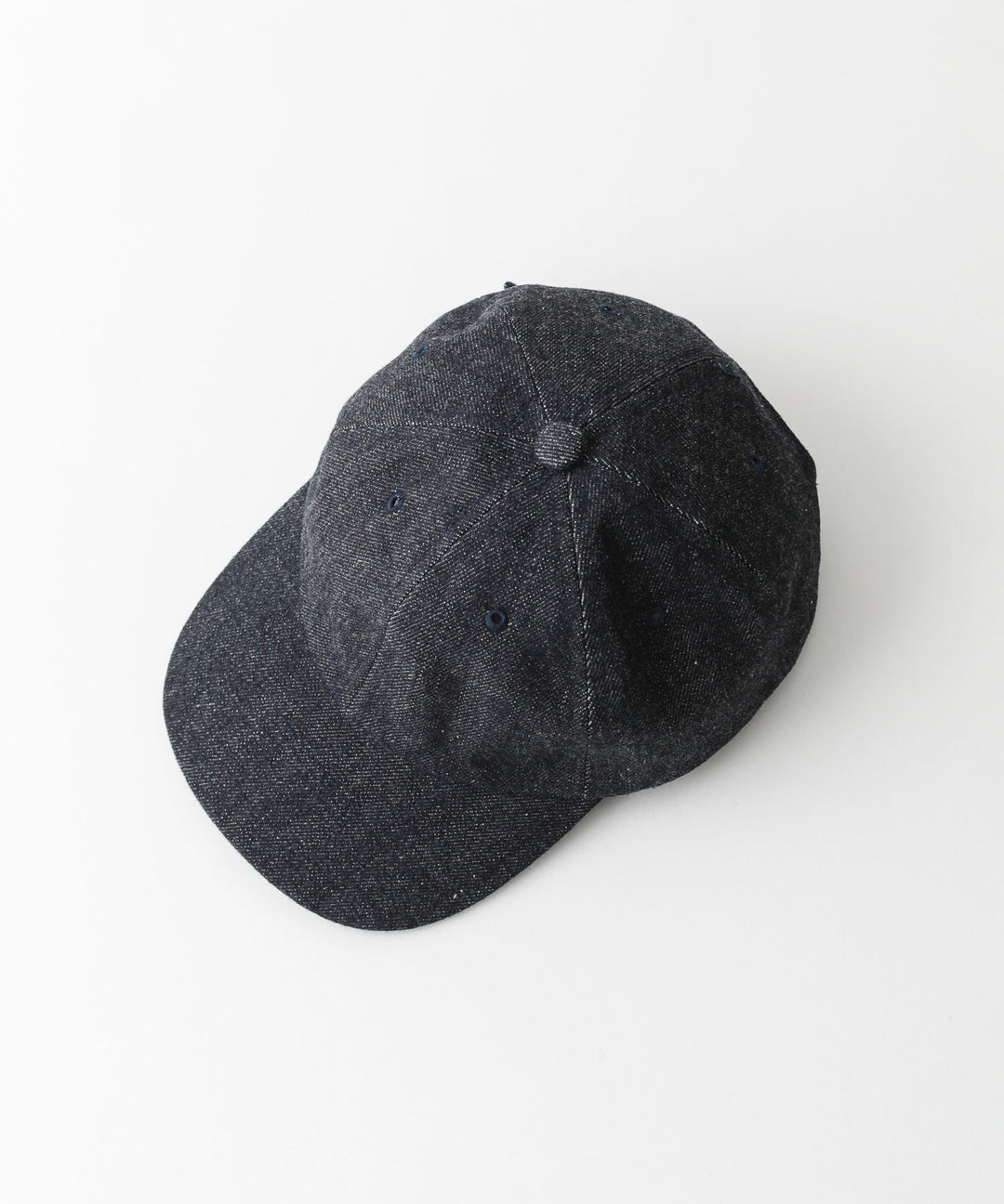 INTÉRIM(インテリム)のHEAVY SHUTTLE DENIM 6P CAP - NAVY