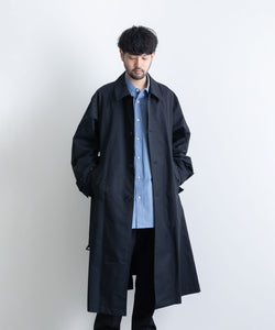 stein】OVERLAPPED BALMACAAN COAT - DARK NAVY | 公式通販サイト