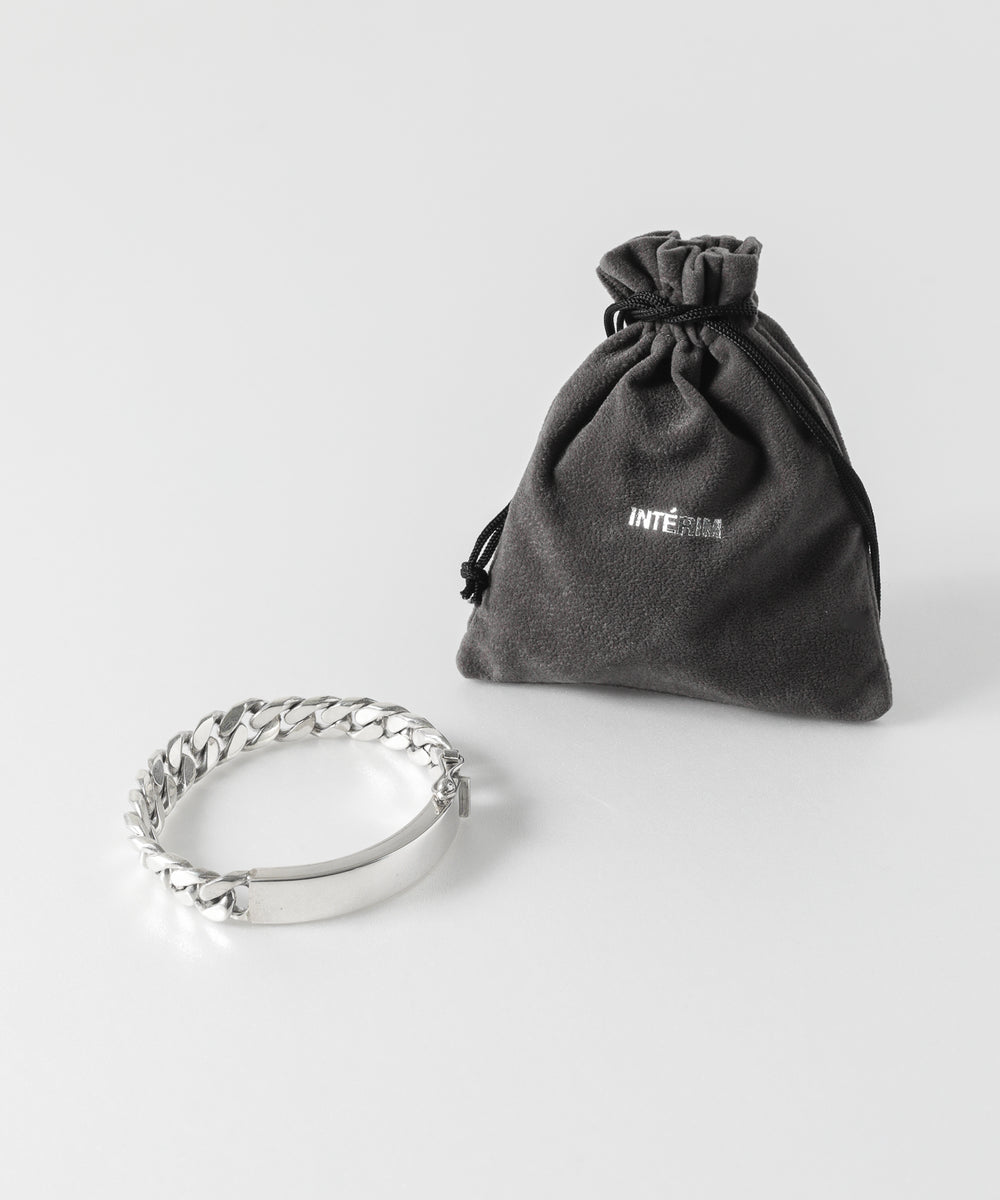 INTÉRIM(インテリム) のシルバーブレスレット TAXCO SILVER ID BRACELET - SILVER