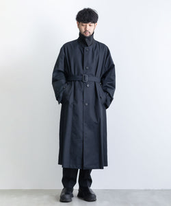 stein】OVERLAPPED BALMACAAN COAT - DARK NAVY | 公式通販サイト