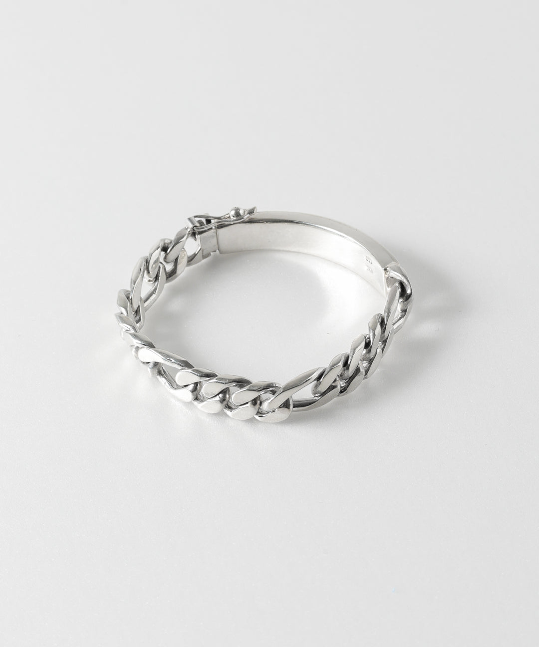 INTÉRIM(インテリム) のシルバーブレスレット TAXCO SILVER ID BRACELET - SILVER