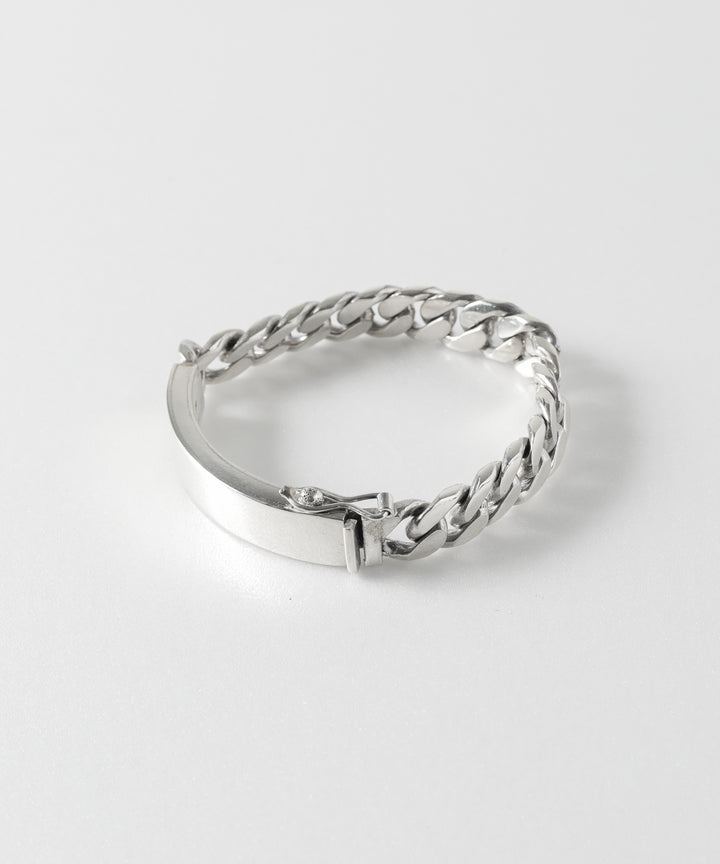 INTÉRIM(インテリム) のシルバーブレスレット TAXCO SILVER ID BRACELET - SILVER