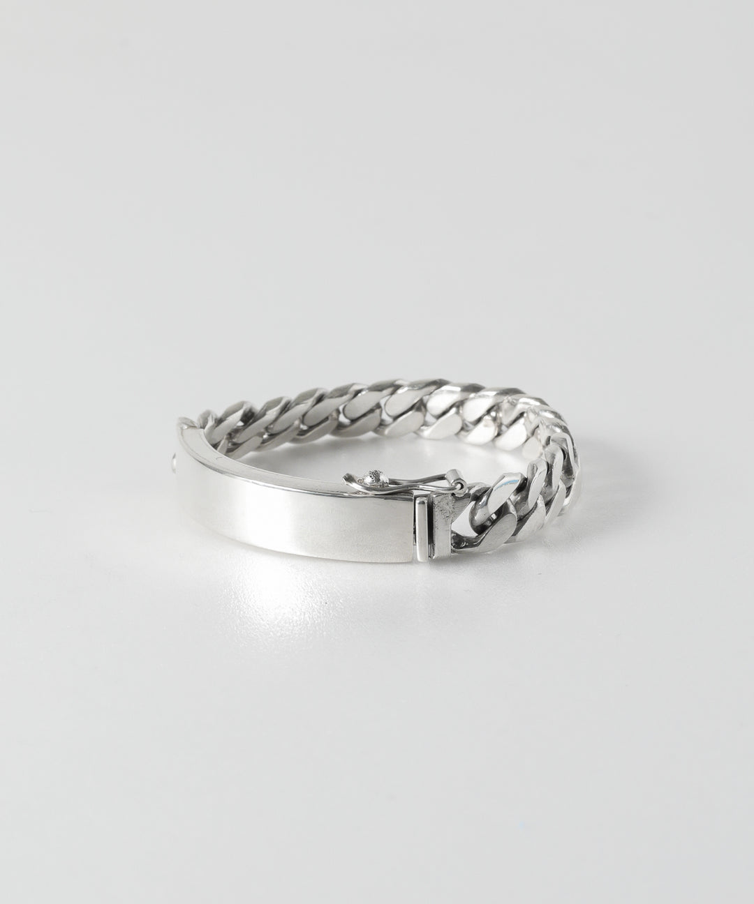 INTÉRIM(インテリム) のシルバーブレスレット TAXCO SILVER ID BRACELET - SILVER