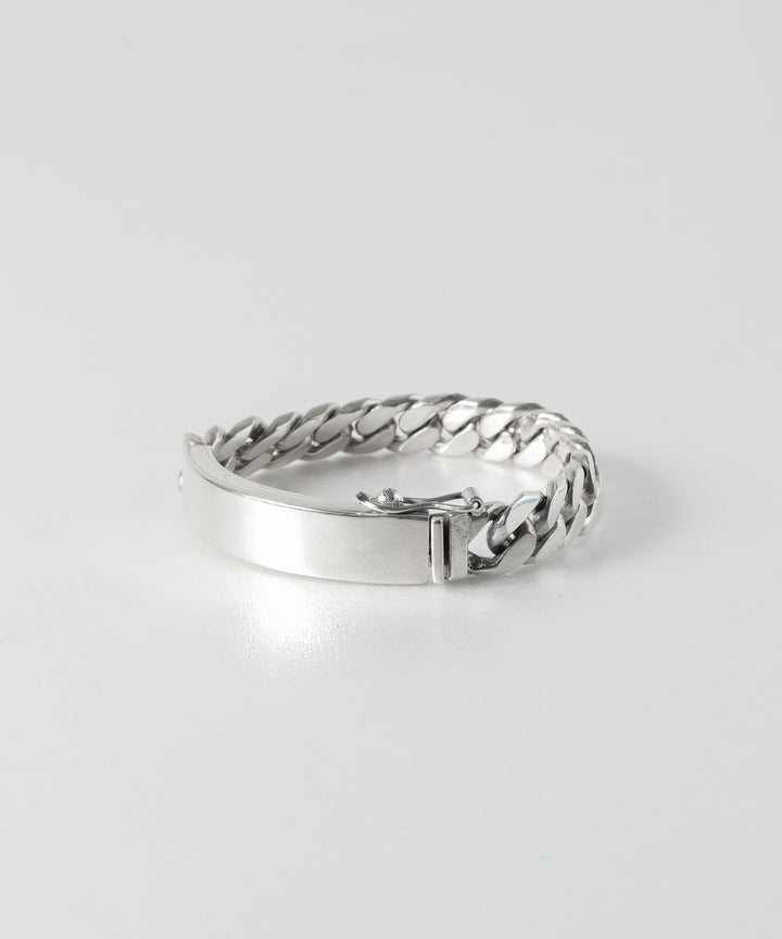 INTÉRIM(インテリム) のシルバーブレスレット TAXCO SILVER ID BRACELET - SILVER
