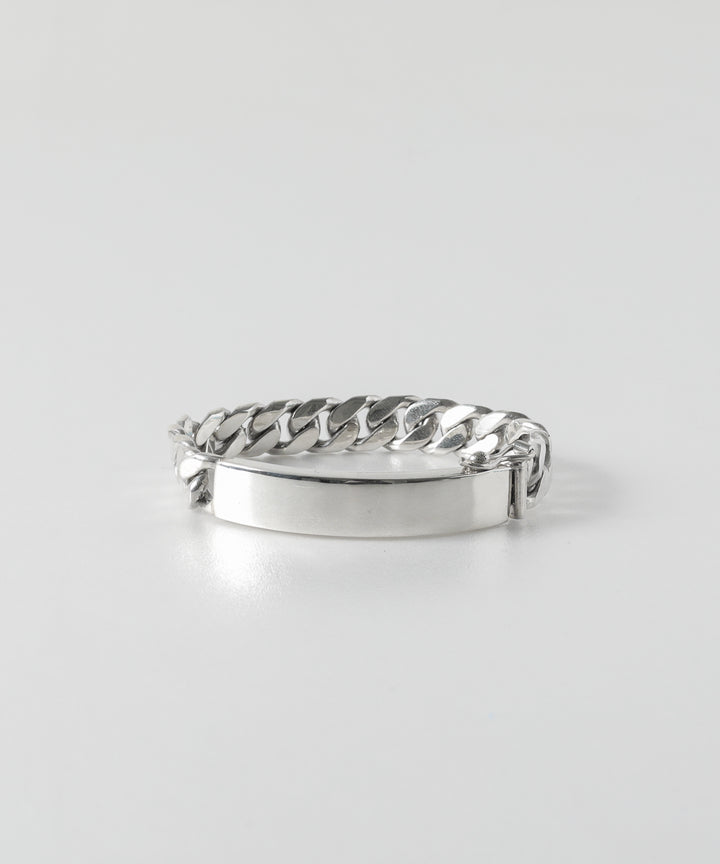 INTÉRIM(インテリム) のシルバーブレスレット TAXCO SILVER ID BRACELET - SILVER