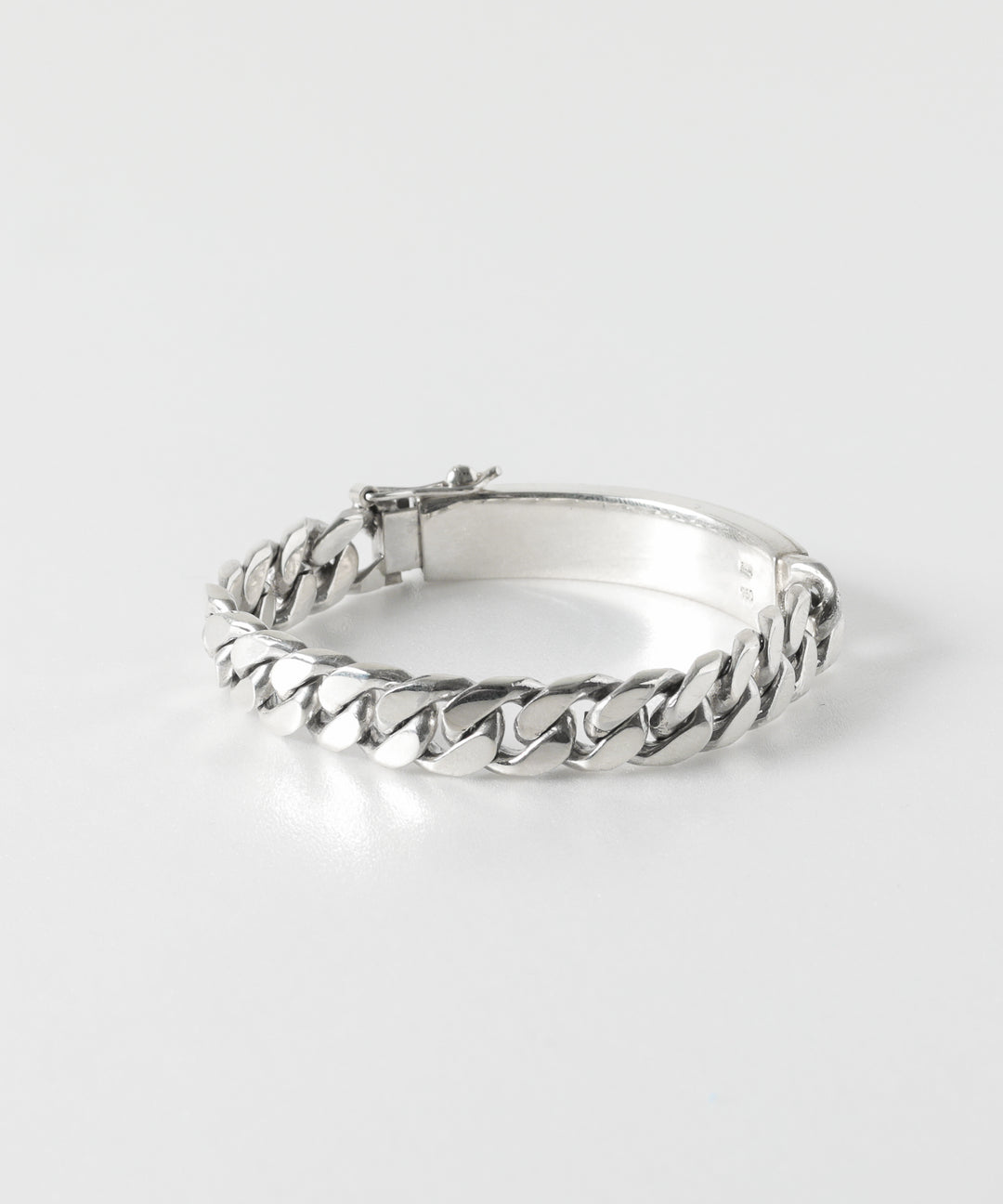INTÉRIM(インテリム) のシルバーブレスレット TAXCO SILVER ID BRACELET - SILVER