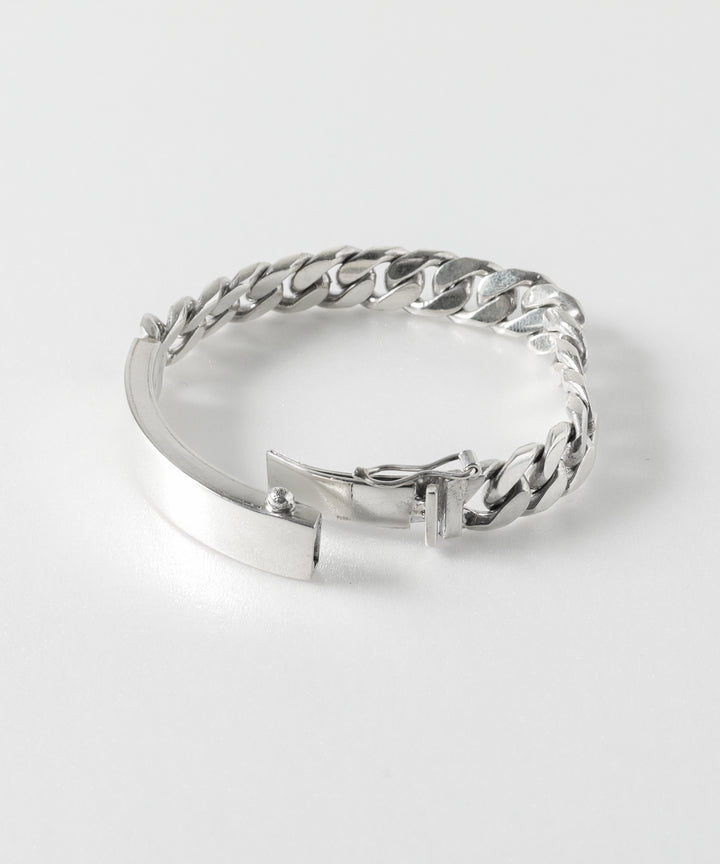 INTÉRIM(インテリム) のシルバーブレスレット TAXCO SILVER ID BRACELET - SILVER