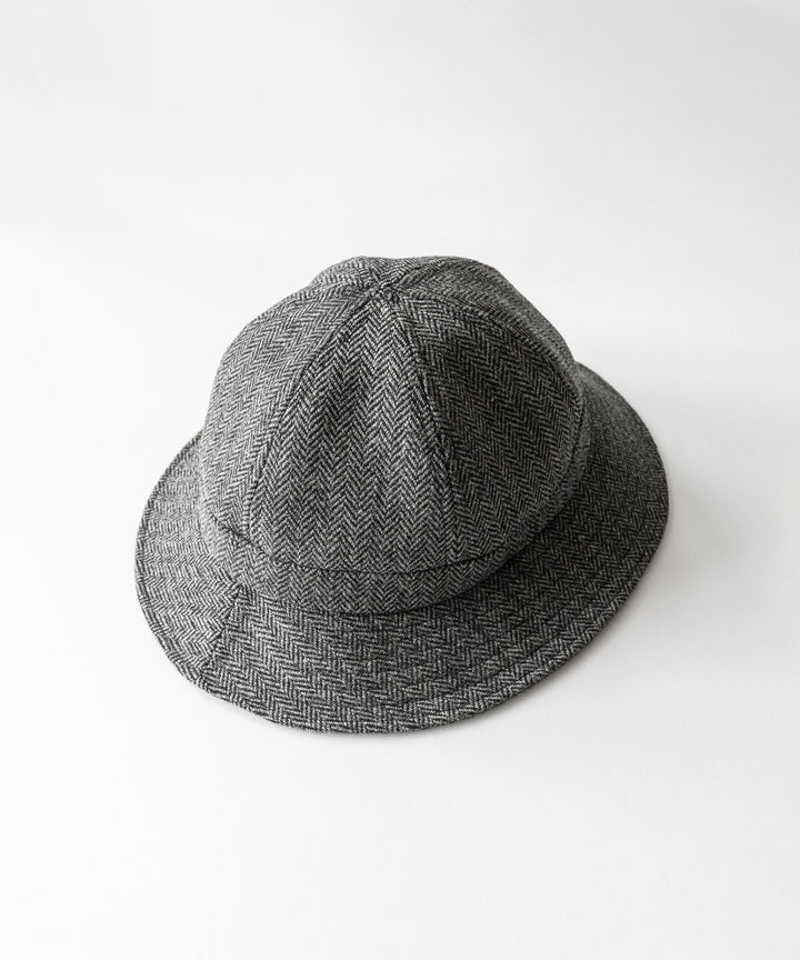 【INTÉRIM】LOVAT GRAY HERRINGBONE METRO HAT - GRAY HERRINGBONE