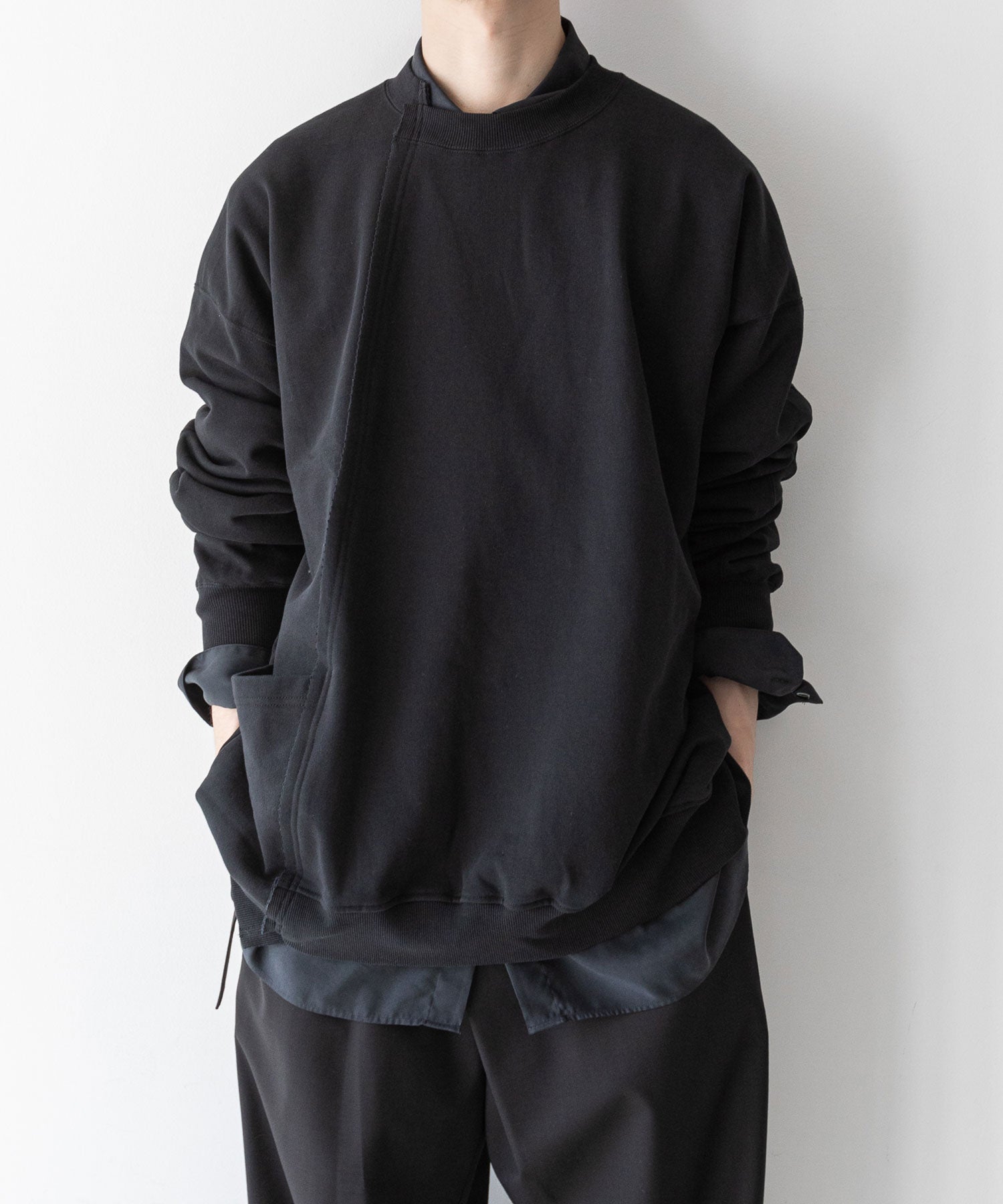 The Viridi-anne 】SWEAT SHIRT / スウェットプルオーバー - BLACK