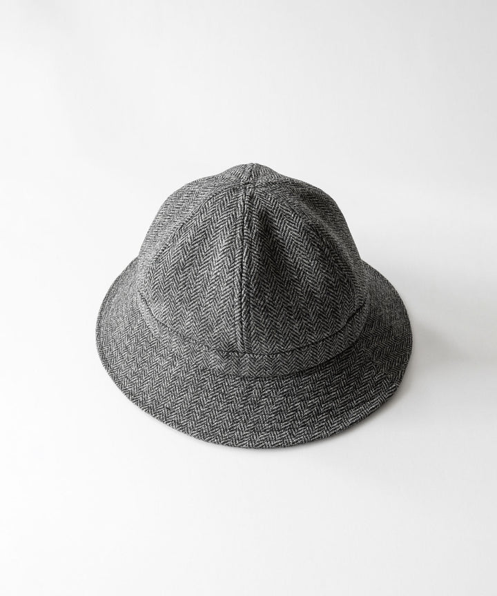 【INTÉRIM】LOVAT GRAY HERRINGBONE METRO HAT - GRAY HERRINGBONE