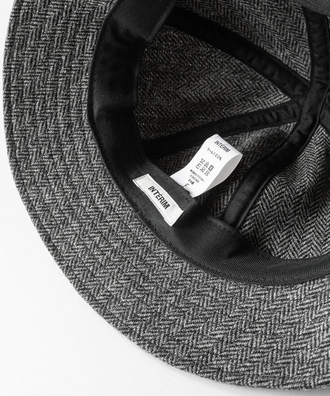 【INTÉRIM】LOVAT GRAY HERRINGBONE METRO HAT - GRAY HERRINGBONE