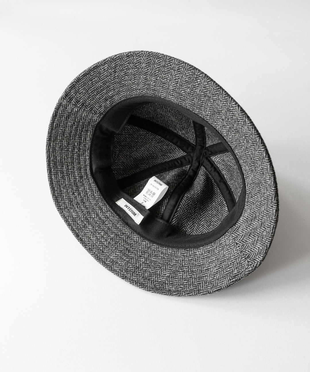 【INTÉRIM】LOVAT GRAY HERRINGBONE METRO HAT - GRAY HERRINGBONE