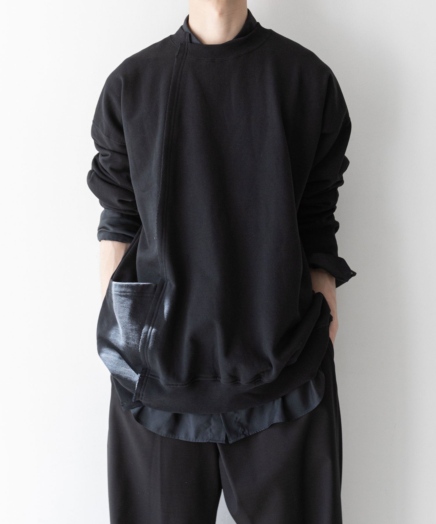 The Viridi-anne 】SWEAT SHIRT / スウェットプルオーバー - BLACK