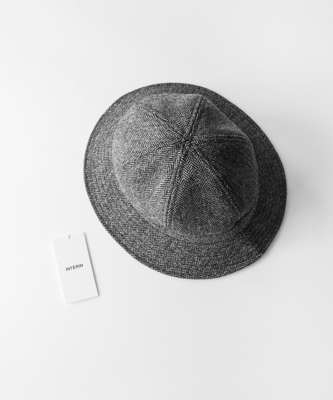 【INTÉRIM】LOVAT GRAY HERRINGBONE METRO HAT - GRAY HERRINGBONE