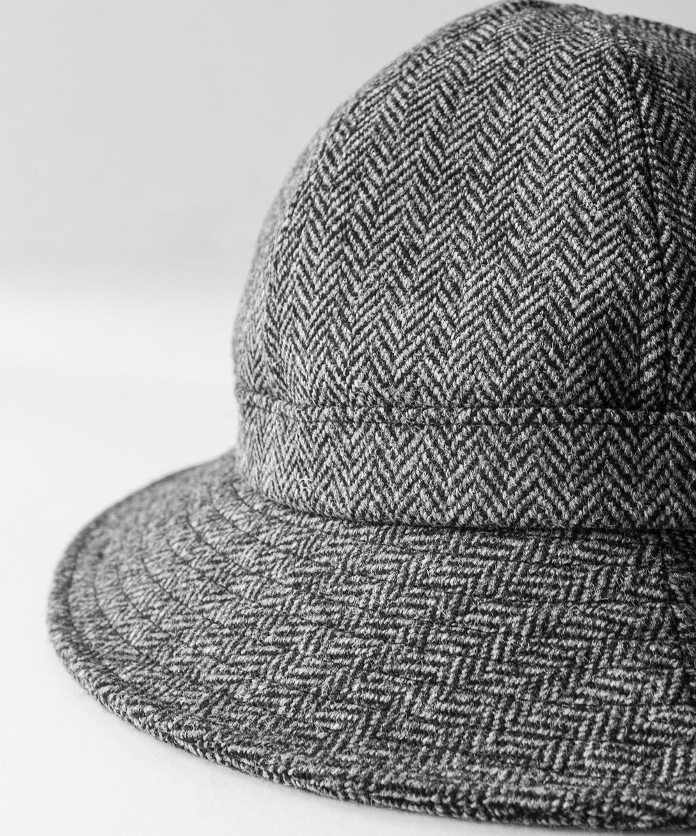 【INTÉRIM】LOVAT GRAY HERRINGBONE METRO HAT - GRAY HERRINGBONE