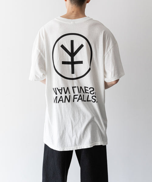 Fujimoto / フジモト 】OVER DYED SYMBOL T SHIRTS WITH A.S - OFF