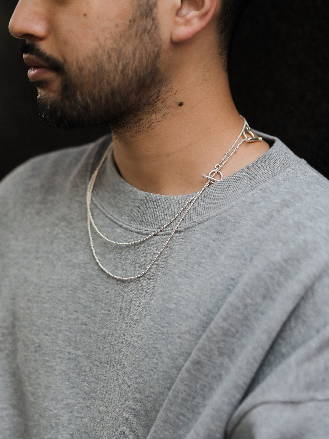 INTÉRIM(インテリム)のシルバーネックレス TAXCO SILVER PAIR NECKLACE - SILVER