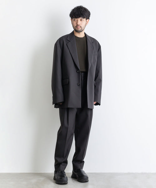 stein / シュタイン】OVERSIZED SINGLE BREASTED JACKET - DARK