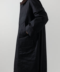INTÉRIM インテリム HYPER BIG OILED CLOTH SINGLE RAGLAN 4PK FLAP COAT 公式通販サイト sessionセッション福岡セレクトショップ