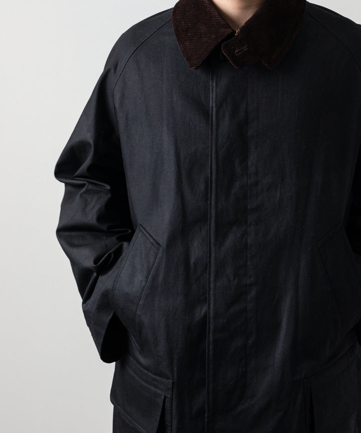 INTÉRIM インテリム HYPER BIG OILED CLOTH SINGLE RAGLAN 4PK FLAP COAT 公式通販サイト sessionセッション福岡セレクトショップ