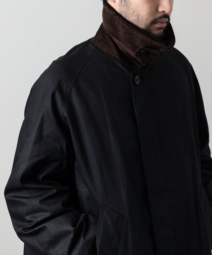 INTÉRIM インテリム HYPER BIG OILED CLOTH SINGLE RAGLAN 4PK FLAP COAT 公式通販サイト sessionセッション福岡セレクトショップ