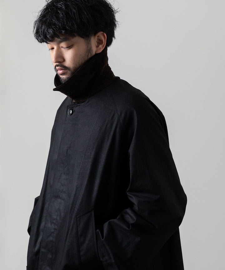 INTÉRIM インテリム HYPER BIG OILED CLOTH SINGLE RAGLAN 4PK FLAP COAT 公式通販サイト sessionセッション福岡セレクトショップ