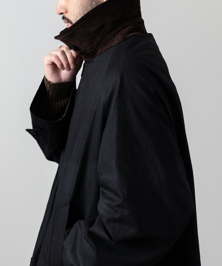 INTÉRIM インテリム HYPER BIG OILED CLOTH SINGLE RAGLAN 4PK FLAP COAT 公式通販サイト sessionセッション福岡セレクトショップ