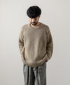 【INTÉRIM】NATURAL WOOL HEAVY FISHERMAN -  NATURAL BEIGE